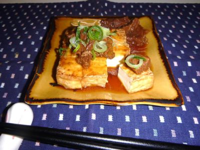 牛肉やまと煮でおつまみ